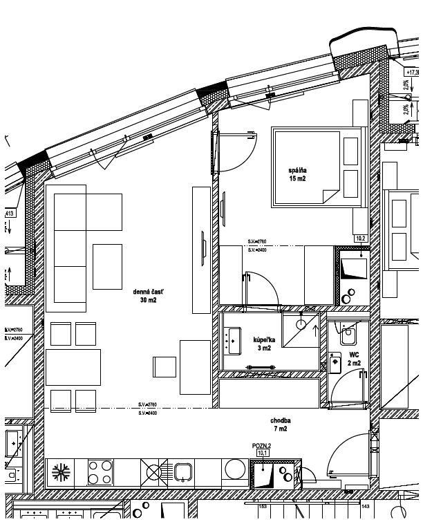 NUERA︱SKY PARK - Spacios 1 bedroom apartment in Tower 1, 57m2