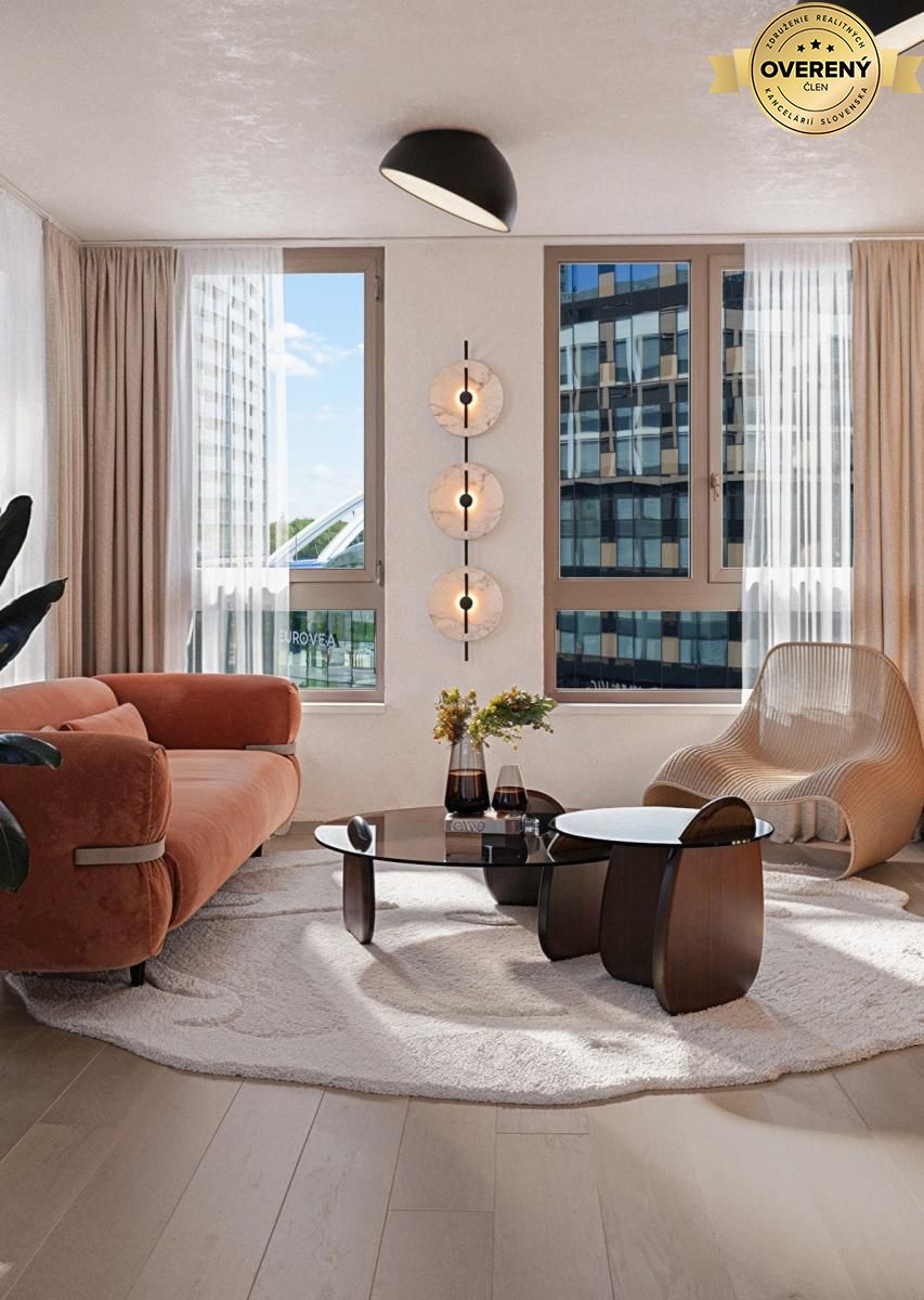 NUERA︱GANZ HOUSE - Exclusive 3-Room Apartment in Eurovea City