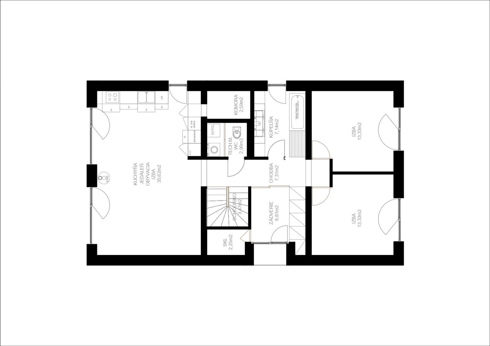 NUERA︱Family house with beautiful garden, Jablonové